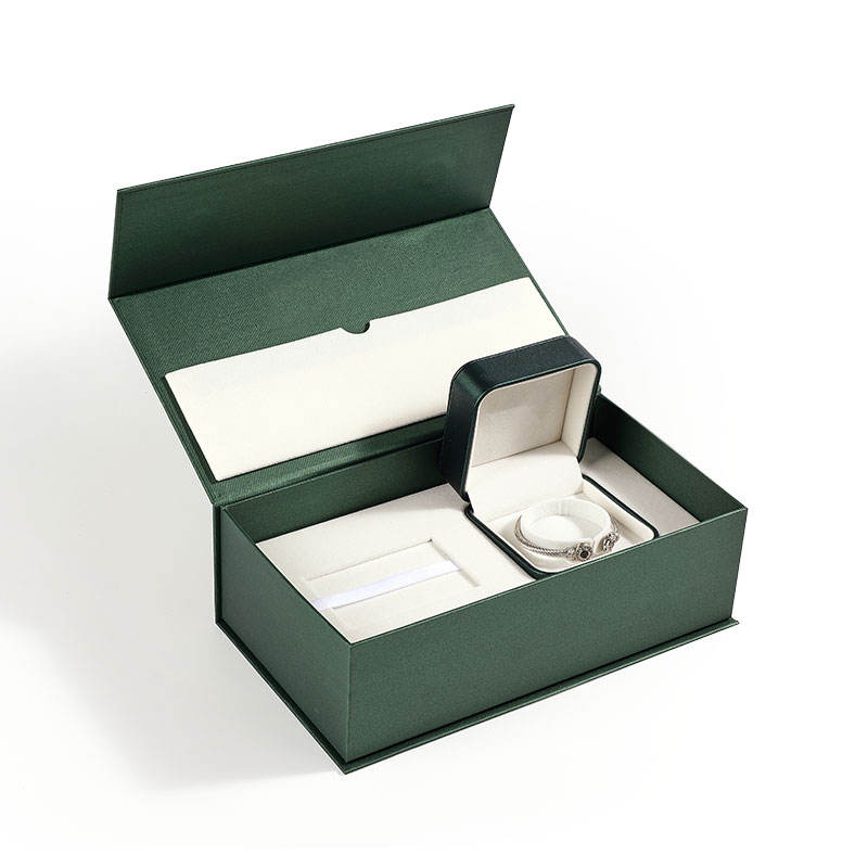 Custom Logo Magnetic Closure Box Hot Luxury Magnetic Gift Box with bangle box inside