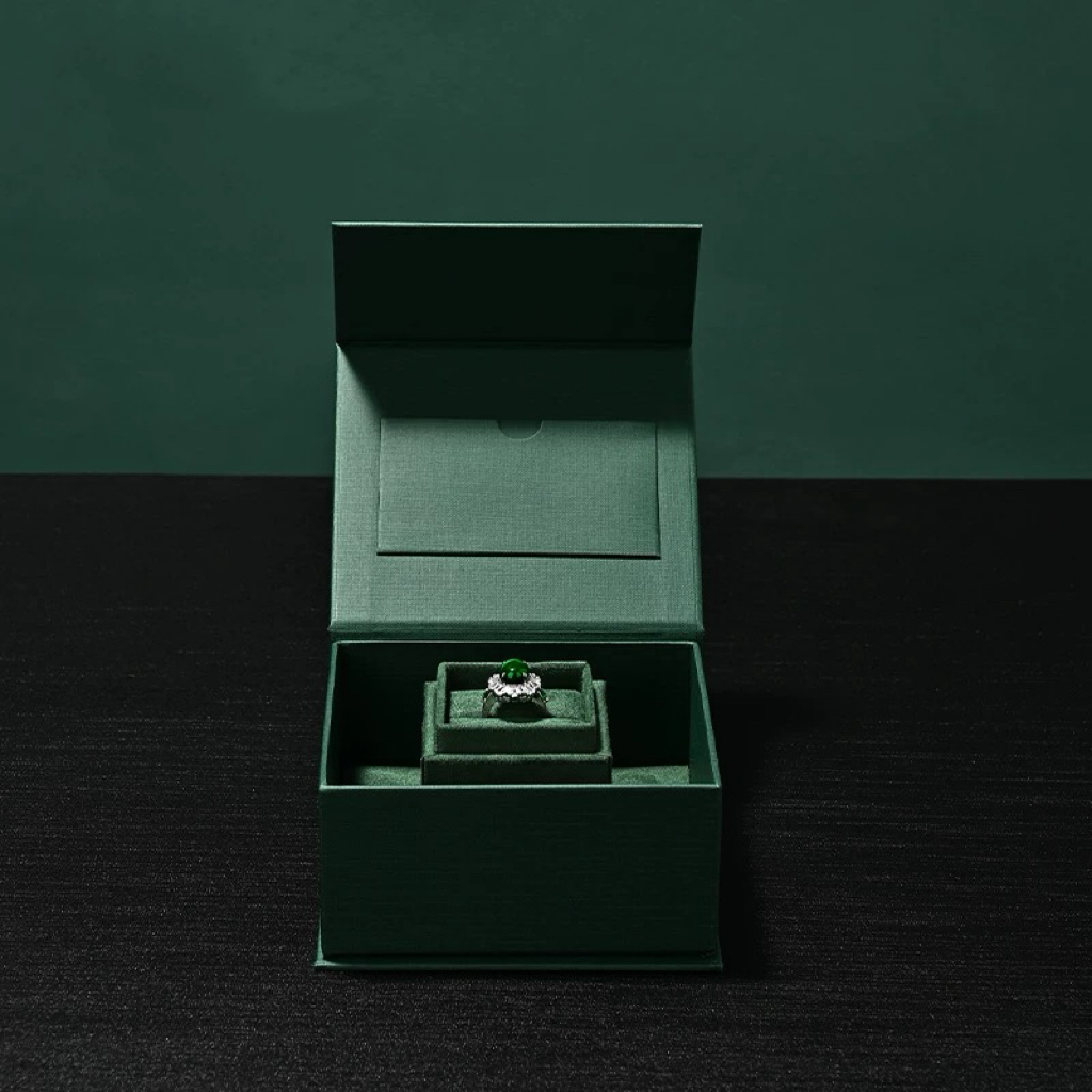 Custom Logo Luxury Jewelry Cardboard Box Magnet Packaging Gift Boxes with Flip Top Magnetic Lid