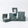  Wholesale Luxury Jewelry Box Custom PU Leather Jewelry Packaging Bangle Earring Bracelet Necklace Ring Box Jewelry Box