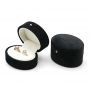 Custom oval green black red Necklace Bracelet Earrings Ring Packaging Velvet Jewelry Box