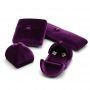  Hot Sale Packaging Velvet Luxury Jewelry Box green Ring Bracelet Pendant Box with Button