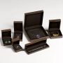 Custom Luxury Wooden Jewelry Ring Boxs Jewellery Packaging Pendant Necklace Storage Box with velvet tray 