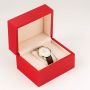 Custom Classic Vintage Wooden Watch Gift Box Simple Premium Watch Packaging Box Watch Box with logo Printing