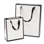Custom Luxury Mini Gift Jewelry Paper Shopping Bag Custom White Paper Bags With Your Own Logo