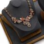 Custom Leather Necklace Bust Prop Rack Stand Holder Vertical Jewelry Display Stand Jewellery Display Mannequins