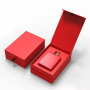 Wholesale Custom Black Flip-Top Magnetic Empty Perfume Boxes Luxury EVA Insert Paper Packaging Essential Oils Foil