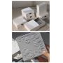 Embossed Luxury Rigid Textured Cardboard Drawer Box Bracelet Necklace Ring Earrings High-End Jewelry Packaging Box