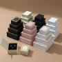 New Style Eco-Friendly Book-Shaped Magnetic Flip-Top Jewelry Packaging Box for Rings Stud Earrings Necklaces